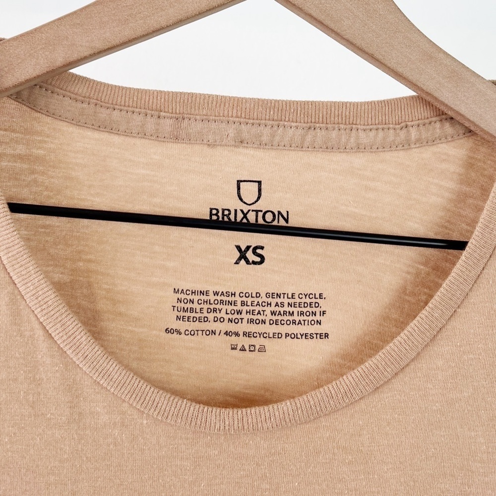 Nwt Brixton Old Billy Horse Vintage Short Sleeve Tee In Mojave — image 3 of 5